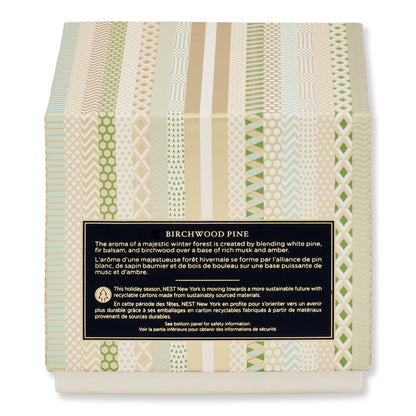 NEST New York Birchwood Pine 3-Wick Candle