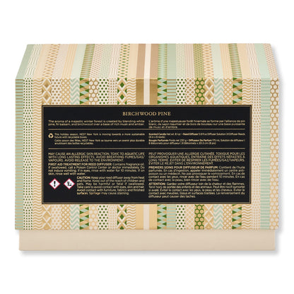 NEST New York Birchwood Pine Classic Candle & Diffuser Set