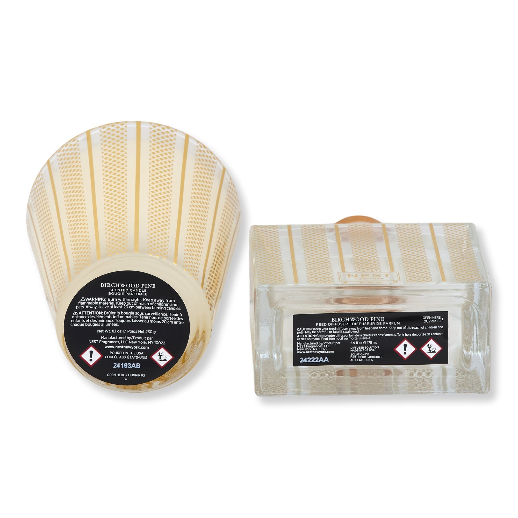 NEST New York Birchwood Pine Classic Candle & Diffuser Set