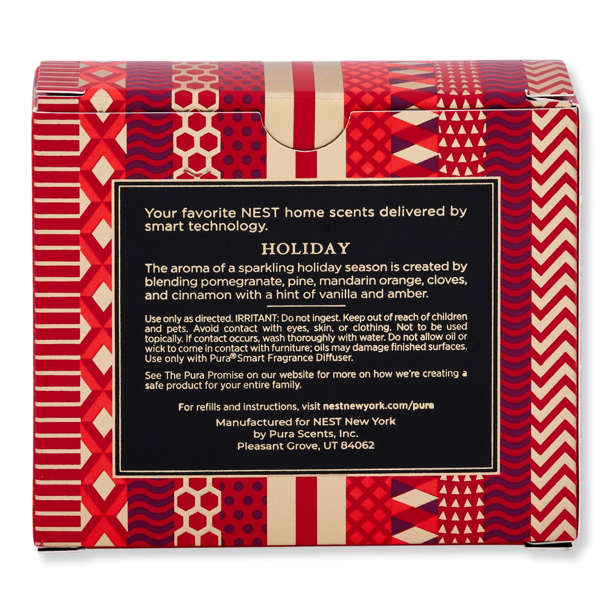 NEST New York Holiday Refill Duo for Pura Smart Home Fragrance Diffuser