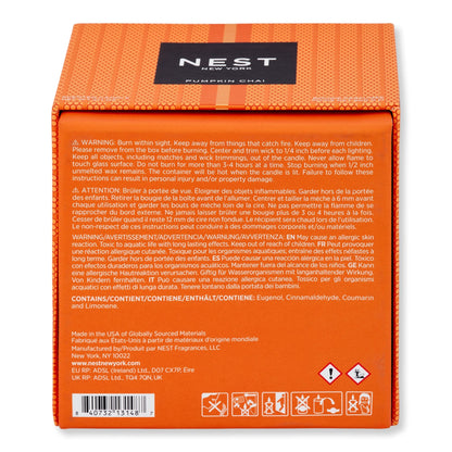 NEST New York Pumpkin Chai 3-Wick Candle
