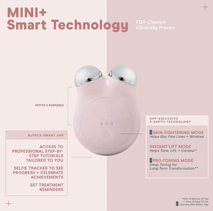 NuFACE MINI+ Starter Kit in Midnight Black