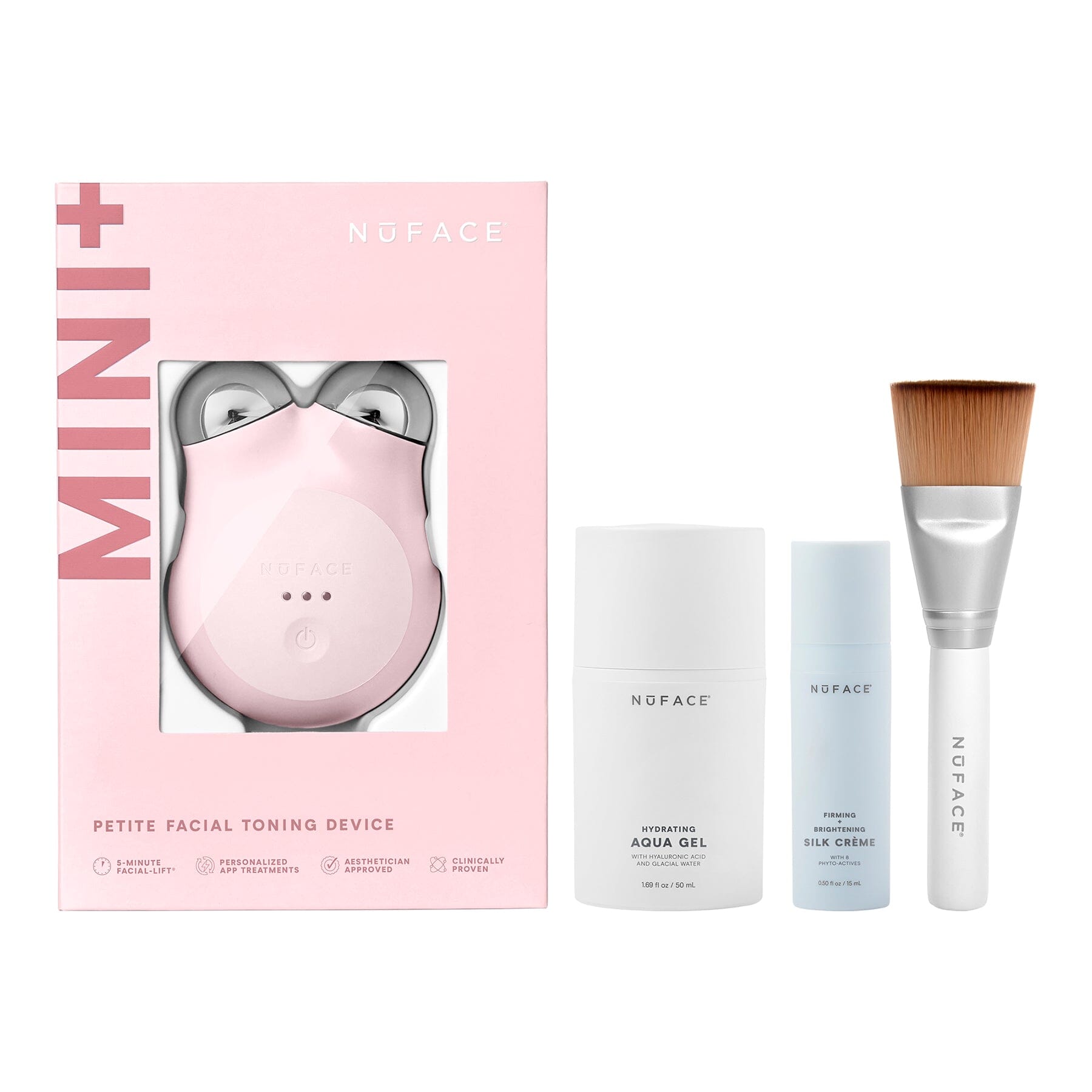 NuFACE MINI+ Starter Kit in Sandy Rose