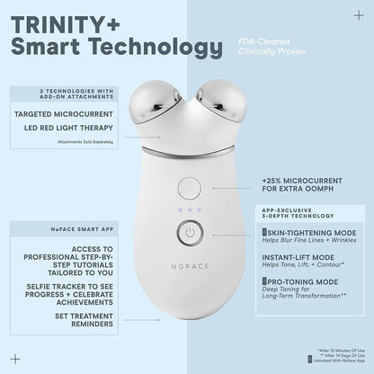 NuFACE TRINITY+ Facial Toning Starter Kit