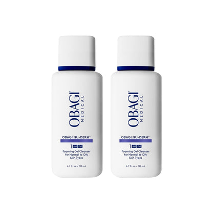Obagi Nu-Derm Foaming Gel Cleanser 2-Pack ($98 Value)
