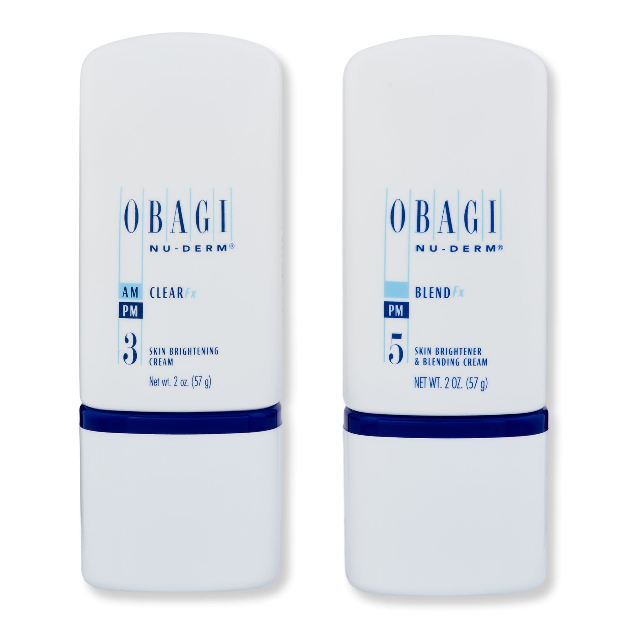 Obagi Nu-Derm Clear Fx 2 oz & Nu-Derm Blend Fx 2 oz