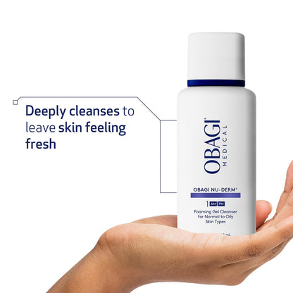 Obagi Nu-Derm Foaming Gel Cleanser 2-Pack ($98 Value)