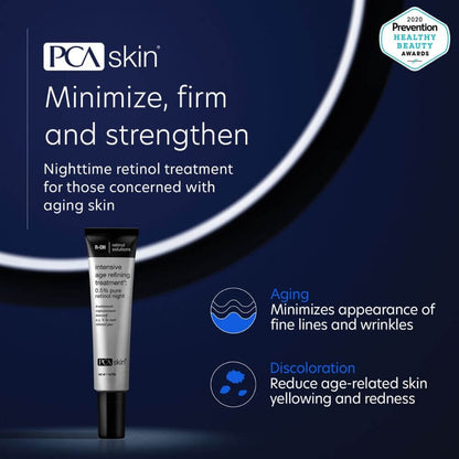 PCA Skin Intensive Age Refining Treatment: 0.5% pure retinol night