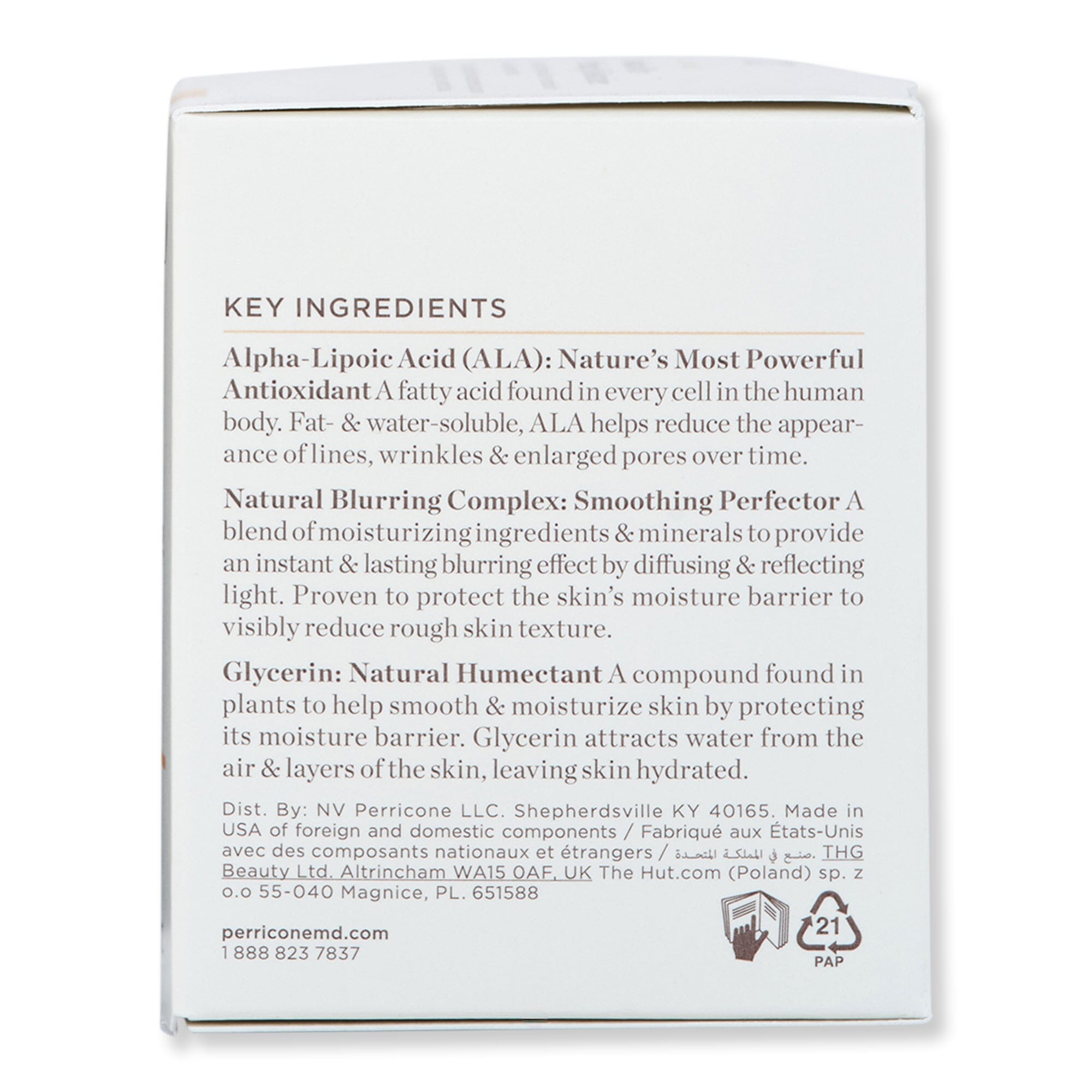 Perricone MD No Makeup Instant Blur Priming Moisturizer