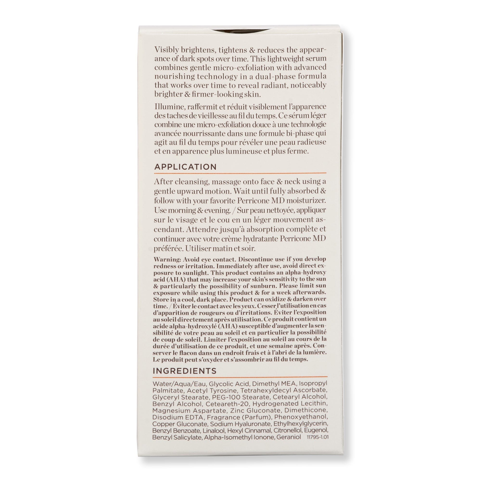 Perricone MD Vitamin C Ester Brightening Amine Face Lift