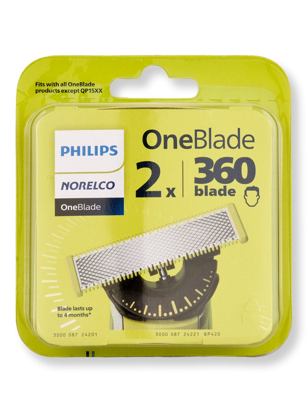 Philips Norelco OneBlade 360 Blade Replacement Blades