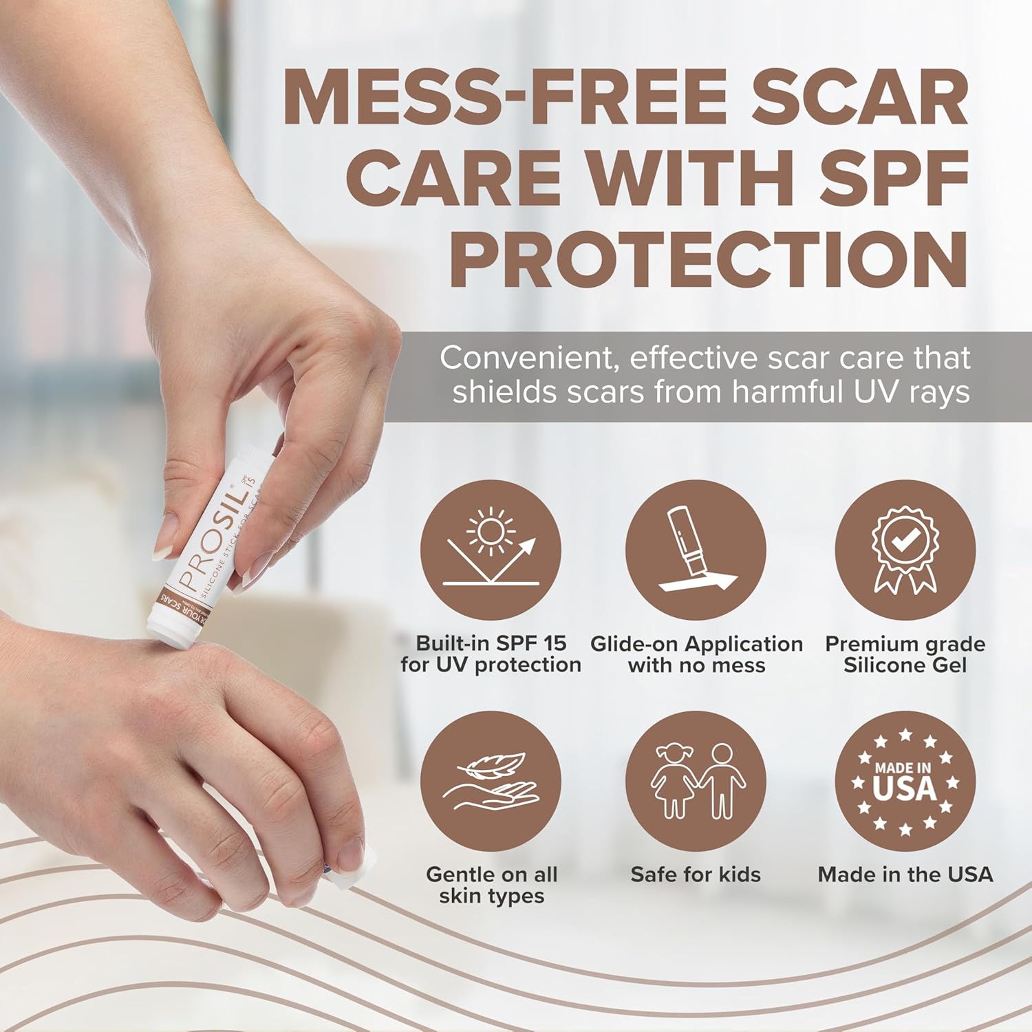 PROSIL Silicone Scar Stick SPF 15