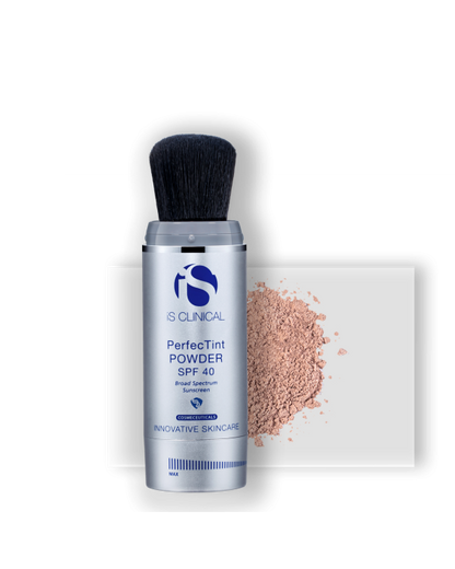 iS Clinical PerfecTint Powder SPF 40 (brush with 2 qty 3.5 g) - PerfecTint Beige (Clearance)