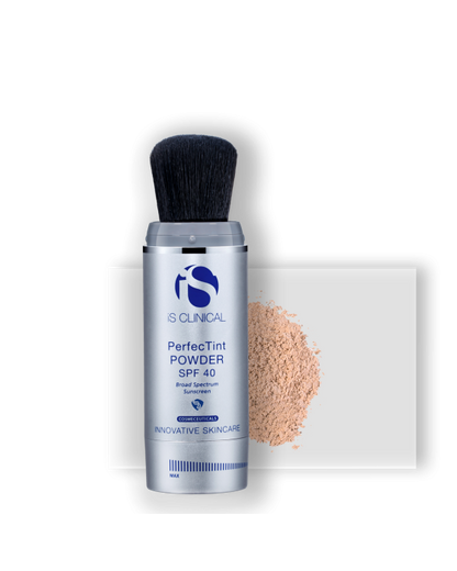 iS Clinical PerfecTint Powder SPF 40 (brush with 2 qty 3.5 g) - PerfecTint Cream (Clearance)