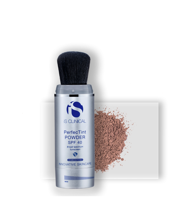 iS Clinical PerfecTint Powder SPF 40 (brush with 2 qty 3.5 g) - PerfecTint Beige (Clearance)