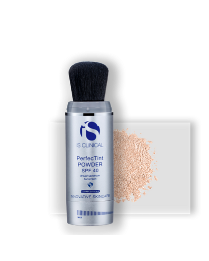 iS Clinical PerfecTint Powder SPF 40 (brush with 2 qty 3.5 g) - PerfecTint Beige (Clearance)