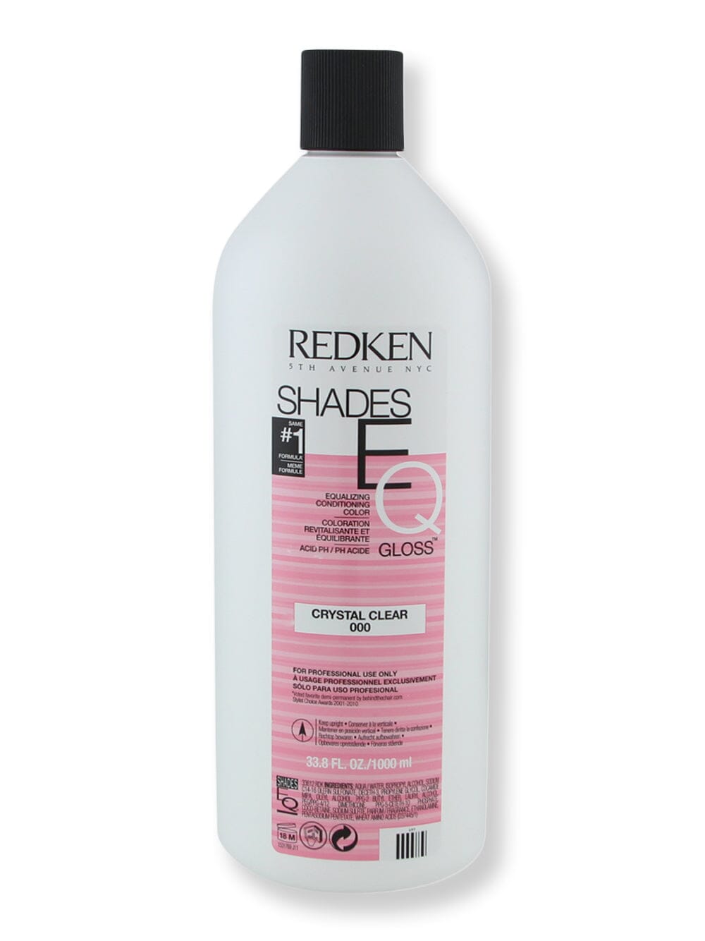 Redken Shades EQ Gloss Demi-Permanent Equalizing Conditioning Color Crystal Clear