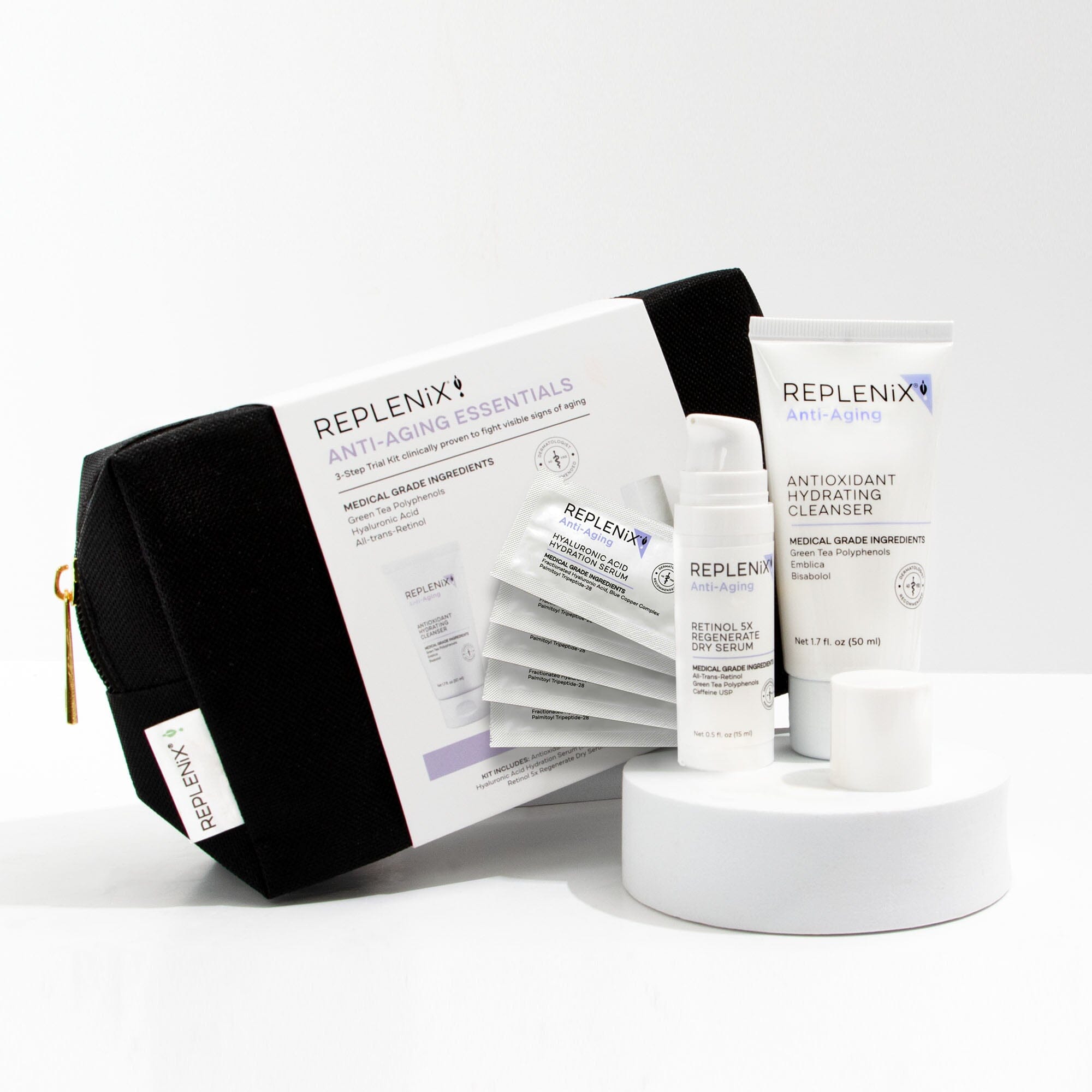 Replenix Anti-Aging Essentials 3 Step Trial Kit