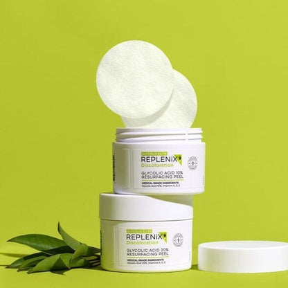 Replenix Glycolic Acid 10% Resurfacing Peel Pads
