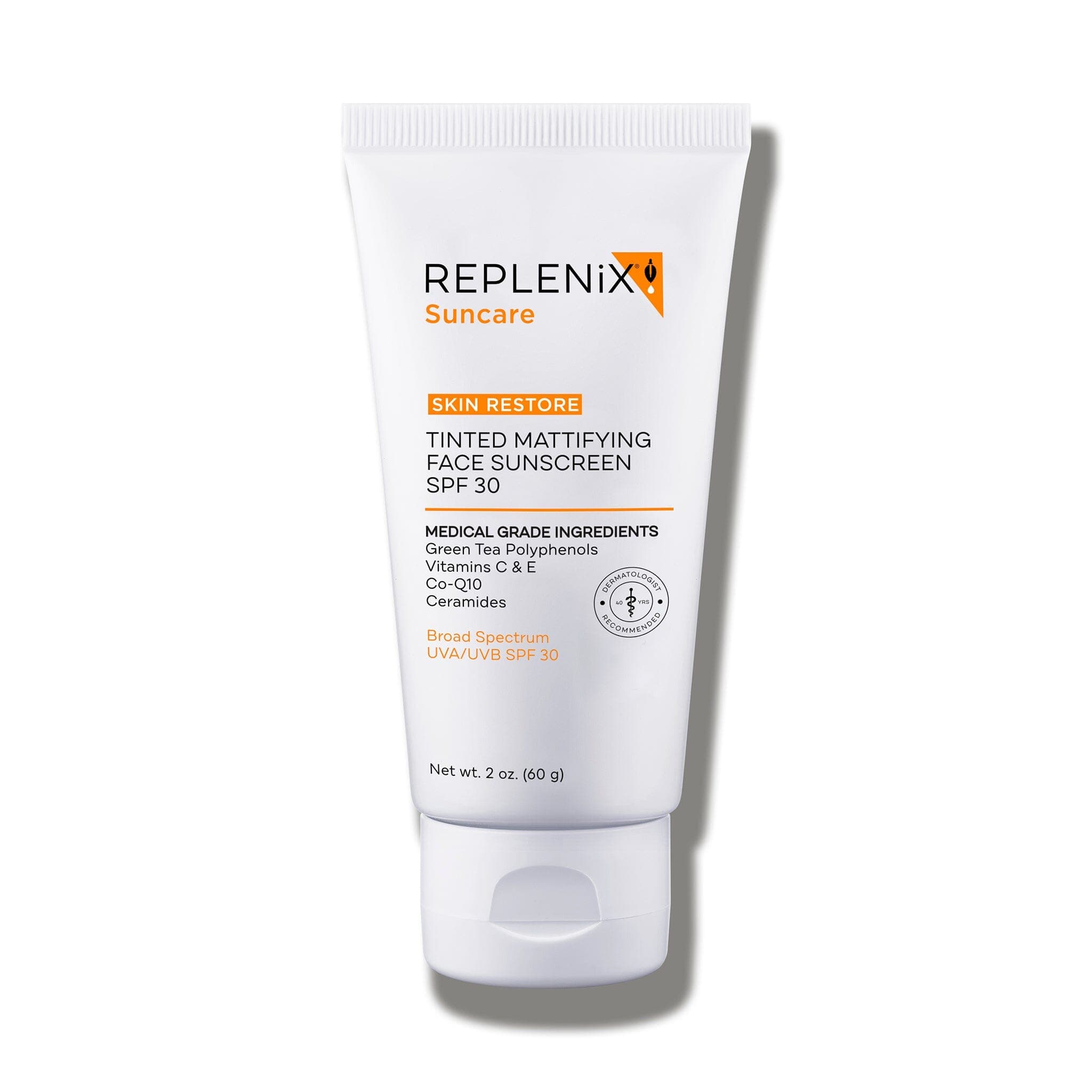 Replenix Tinted Mattifying Face Sunscreen SPF 30