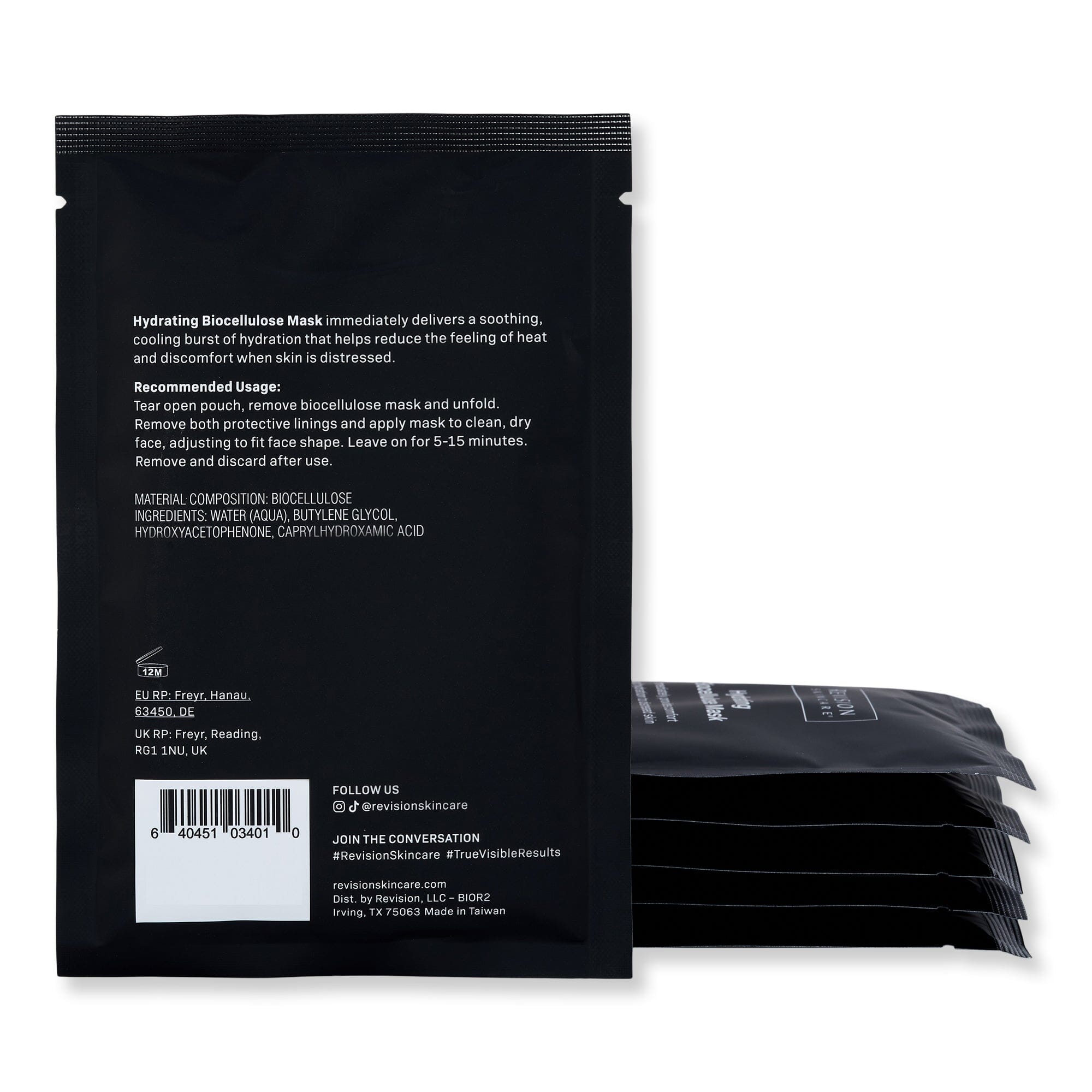 Revision Hydrating Biocellulose Mask