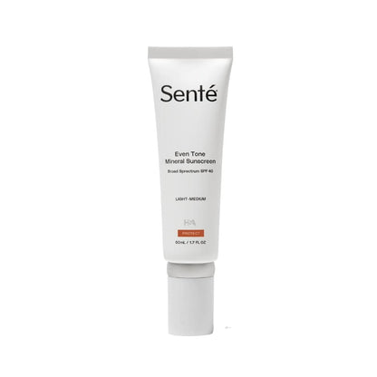 Senté Even Tone Mineral Sunscreen Broad Spectrum SPF 40 (Light-Medium)
