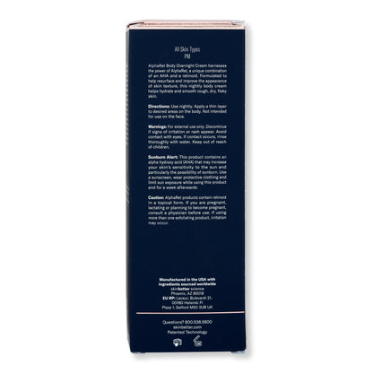 Skinbetter Science AlphaRet Body Overnight Cream