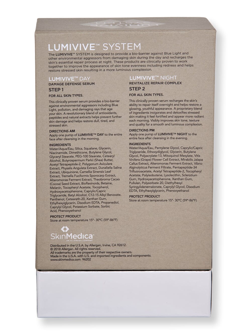 SkinMedica Lumivive System Day & Night