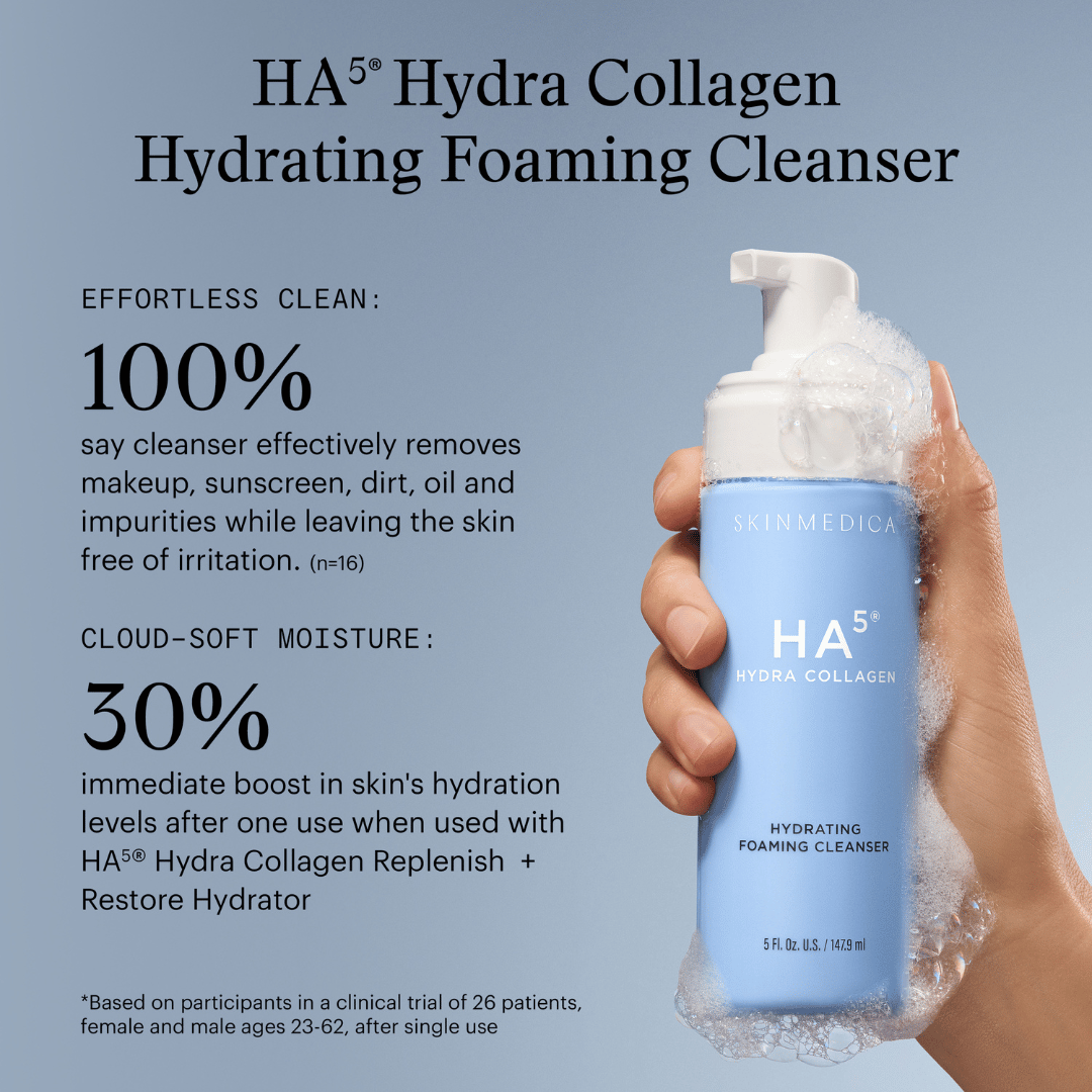 SkinMedica HA5 Hydra Collagen Foaming Cleanser with Vegan Collagen
