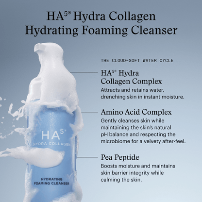 SkinMedica HA5 Hydra Collagen Foaming Cleanser with Vegan Collagen
