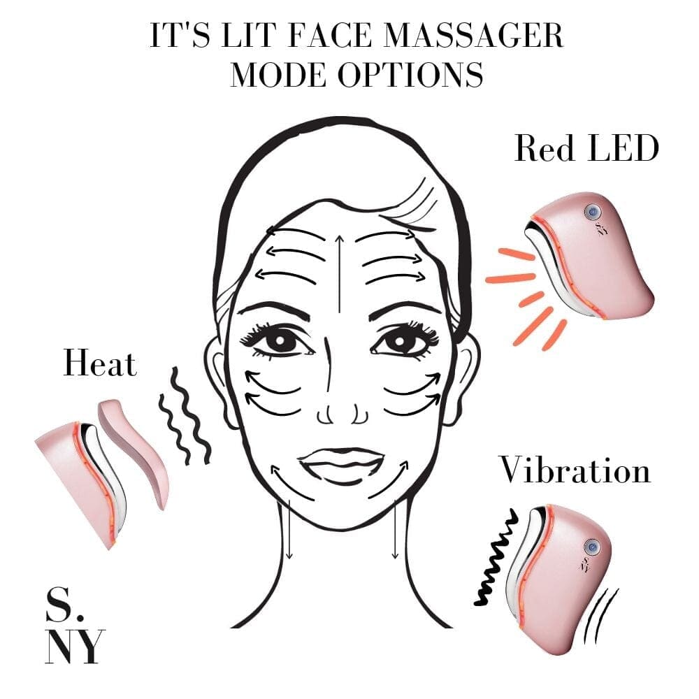 Solaris Laboratories NY It's Lit LED Gua Sha™ Facial Massager