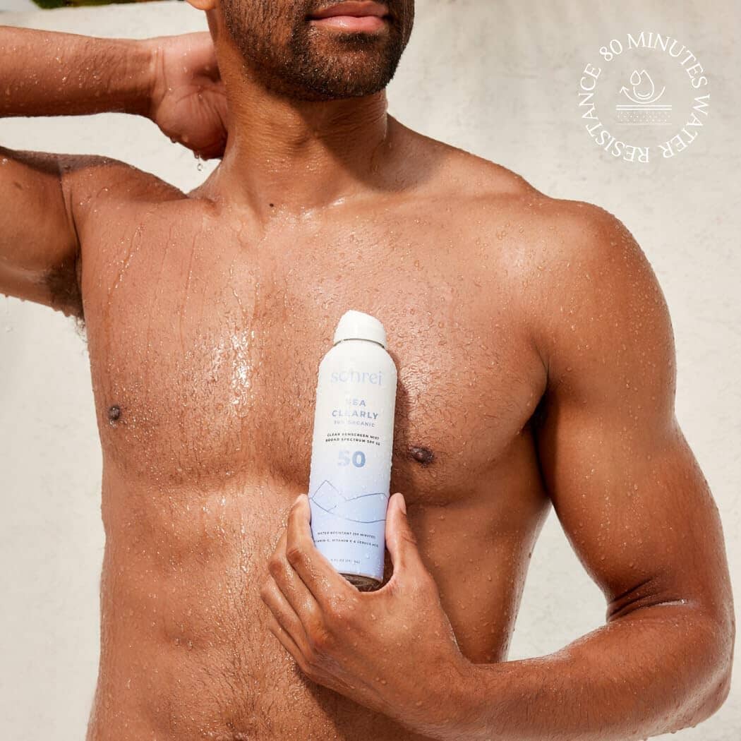 Sonrei Sea Clearly Organic SPF 50 Clear Sunscreen Mist