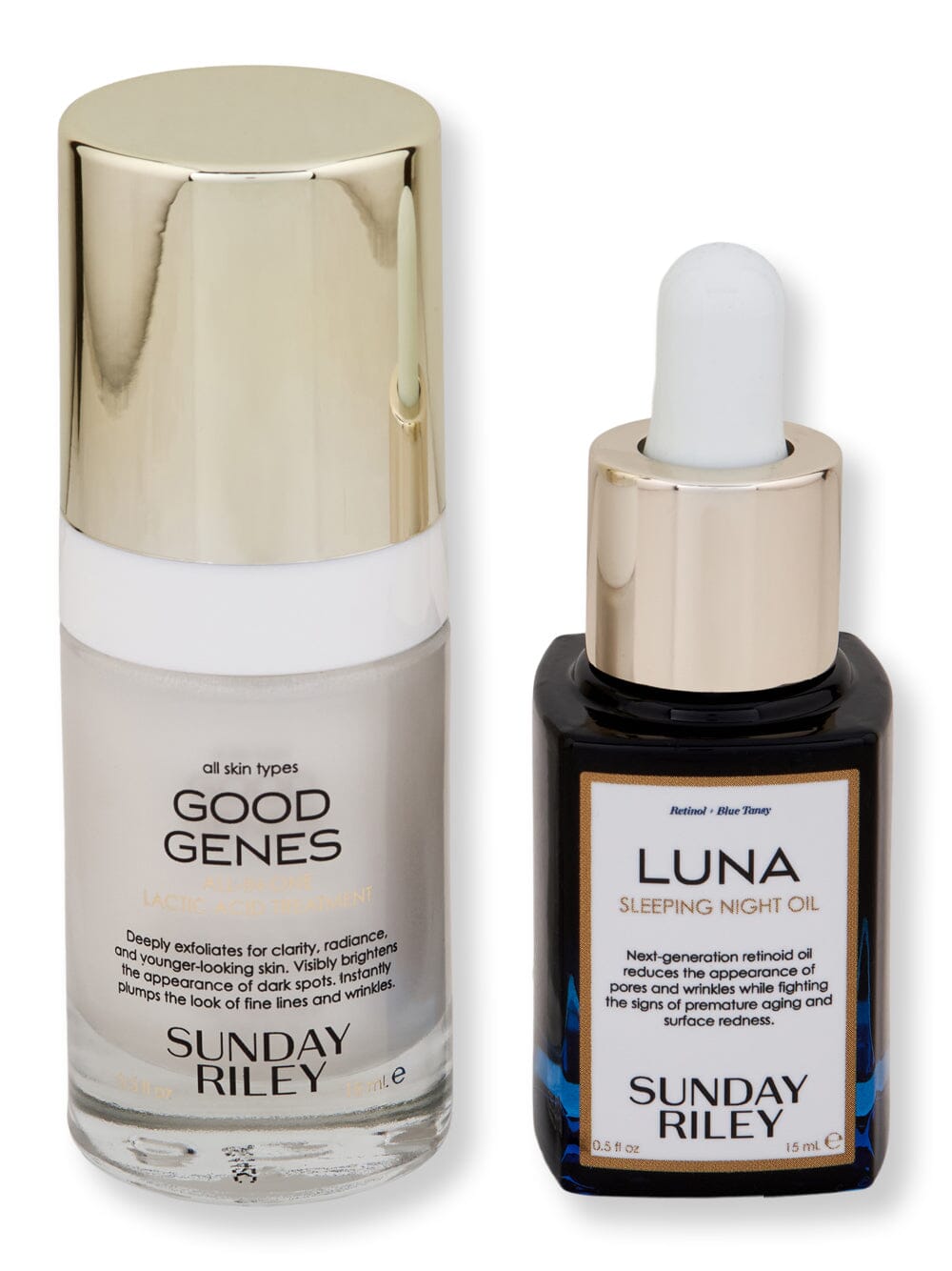Sunday Riley Power Couple Total Transformation Kit Glycolic Acid Version