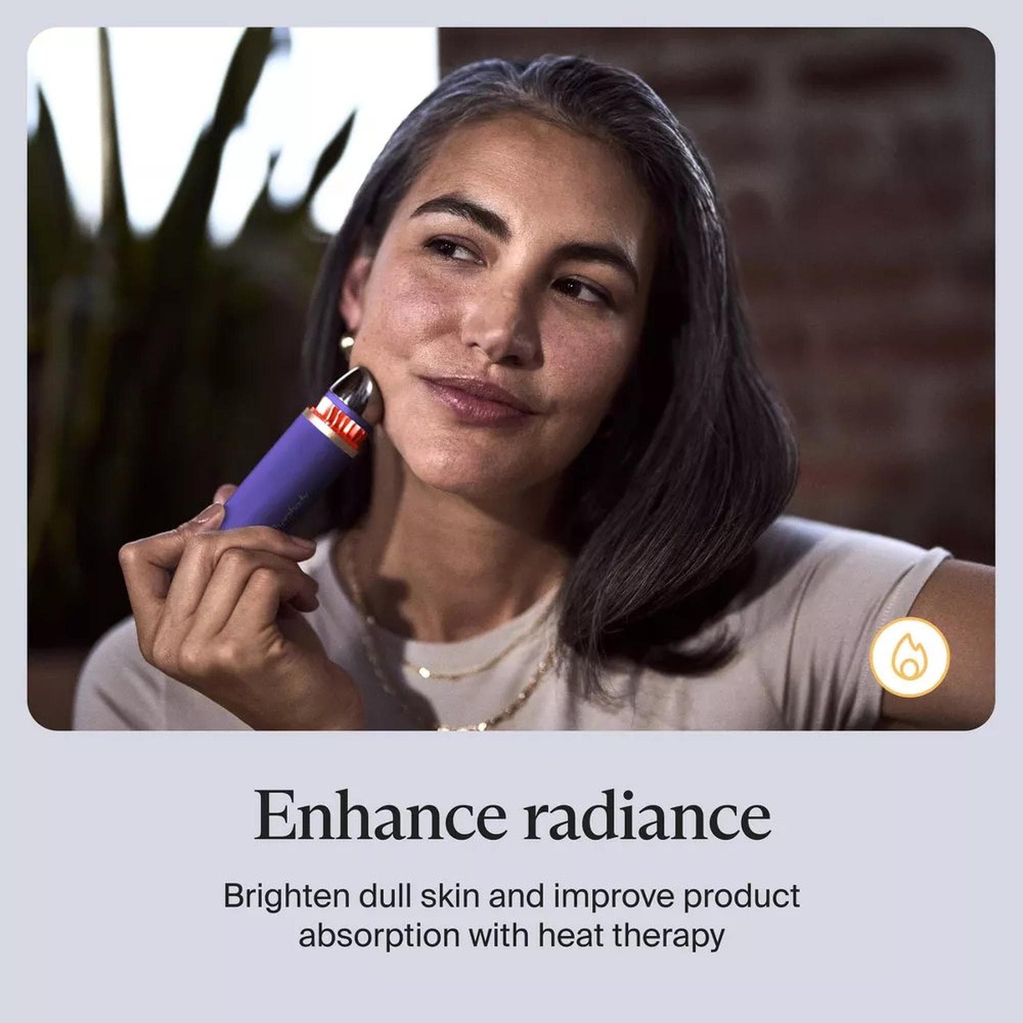 TheraBody TheraFace Depuffing Wand - Indigo