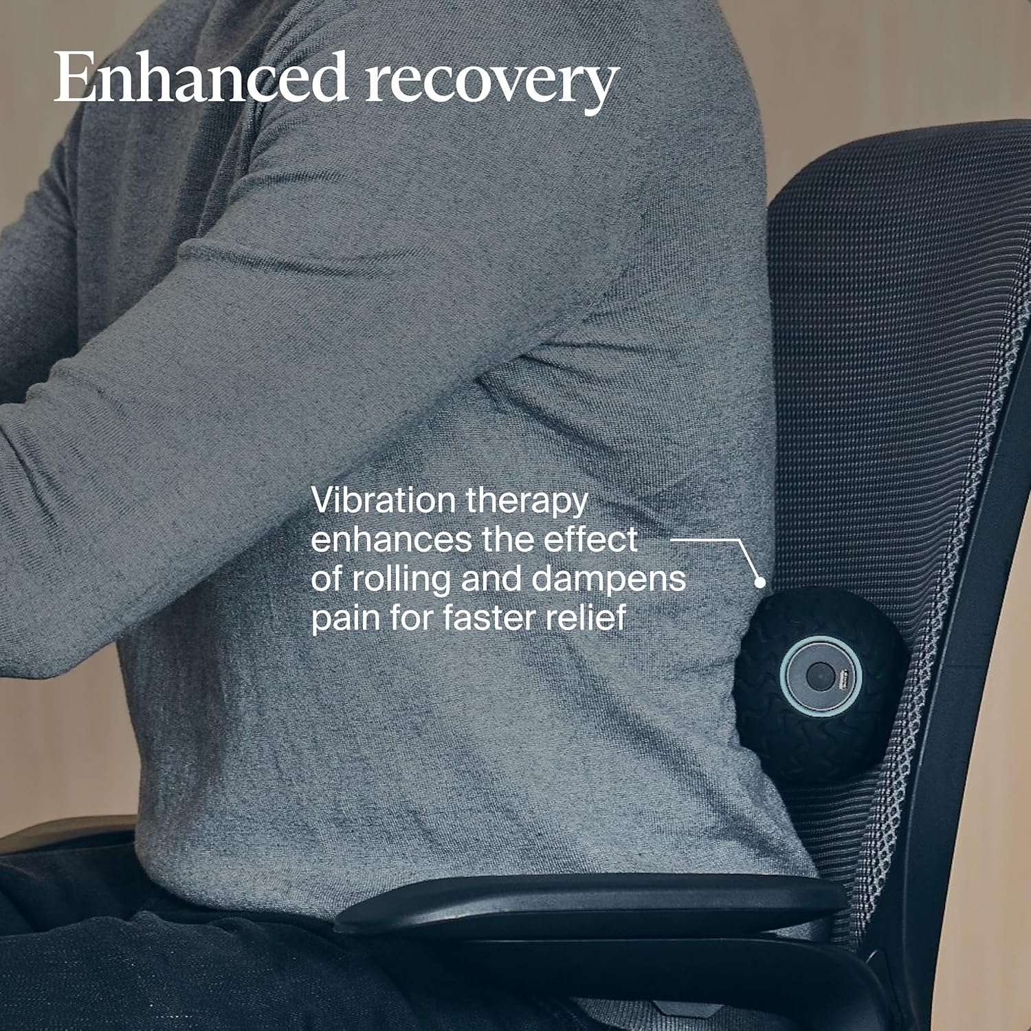Therabody WaveSolo Vibrating Ball Roller