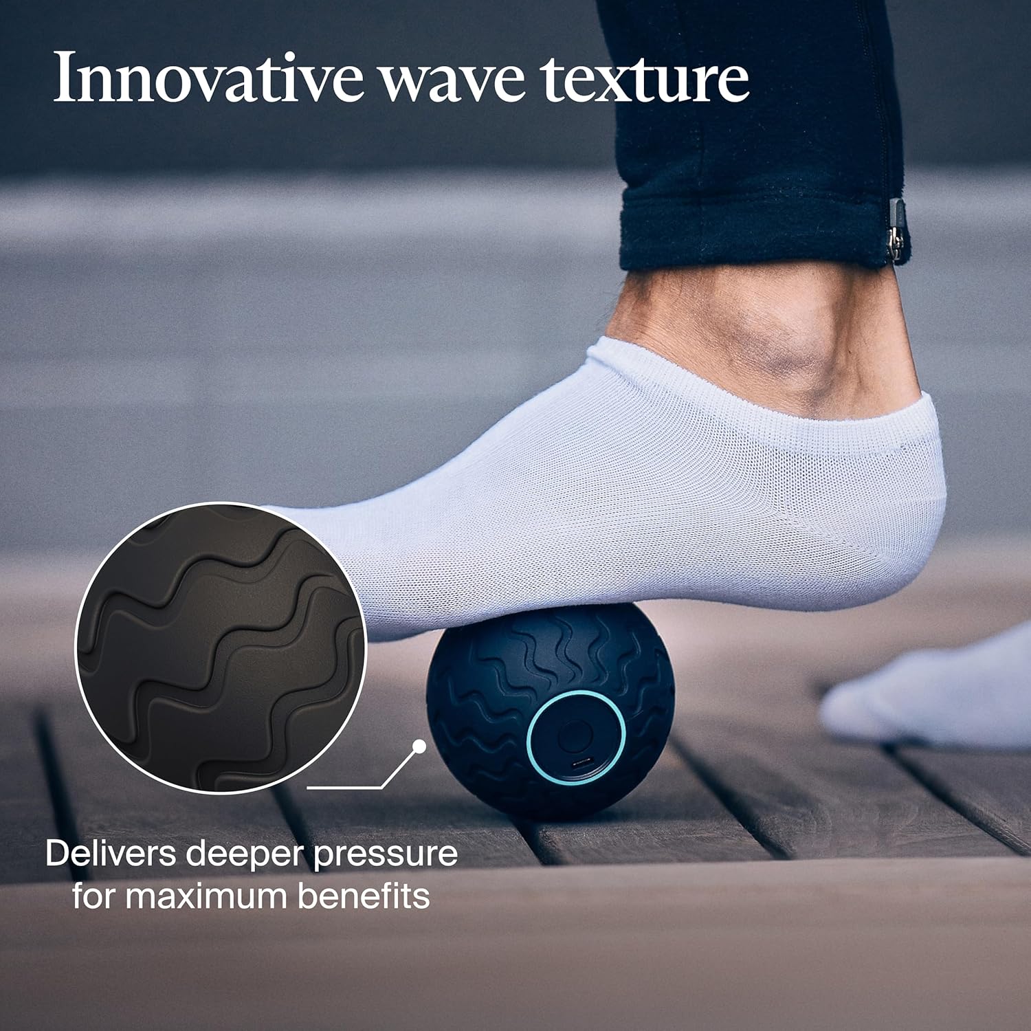 Therabody WaveSolo Vibrating Ball Roller