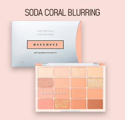 WAKEMAKE Soft Blurring Eye Palette 14g