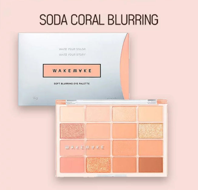 WAKEMAKE Soft Blurring Eye Palette 14g