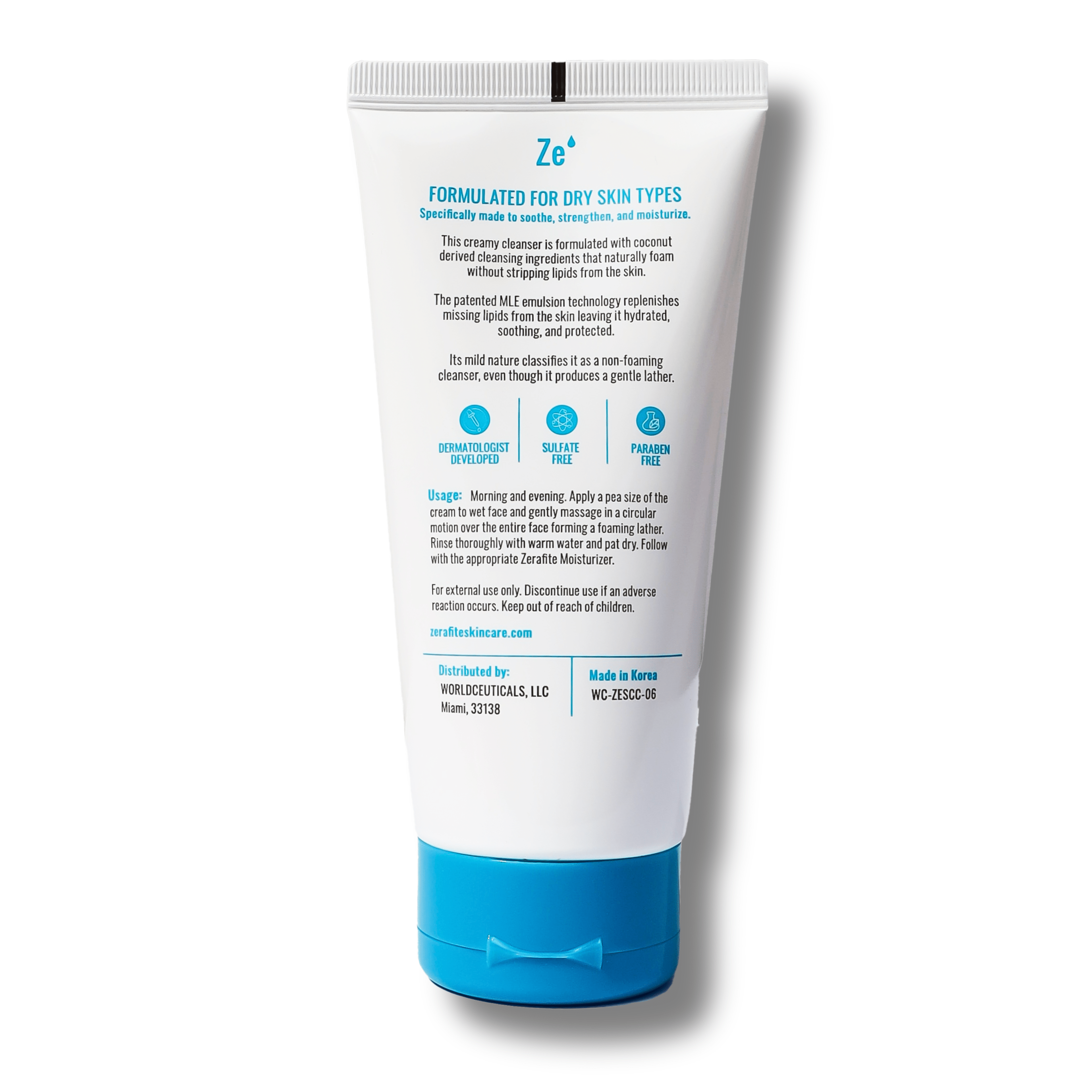 Zerafite Soothing and Calming Creamy Cleanser